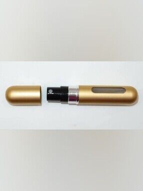 NEW ! BLOOMINGDALES Gold Refillable Perfume Atomizer!!